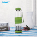 Custom colorful package boro silicate removable bottom water bottle for child